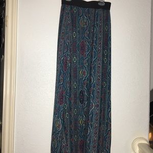 LulaRoe maxi skirt